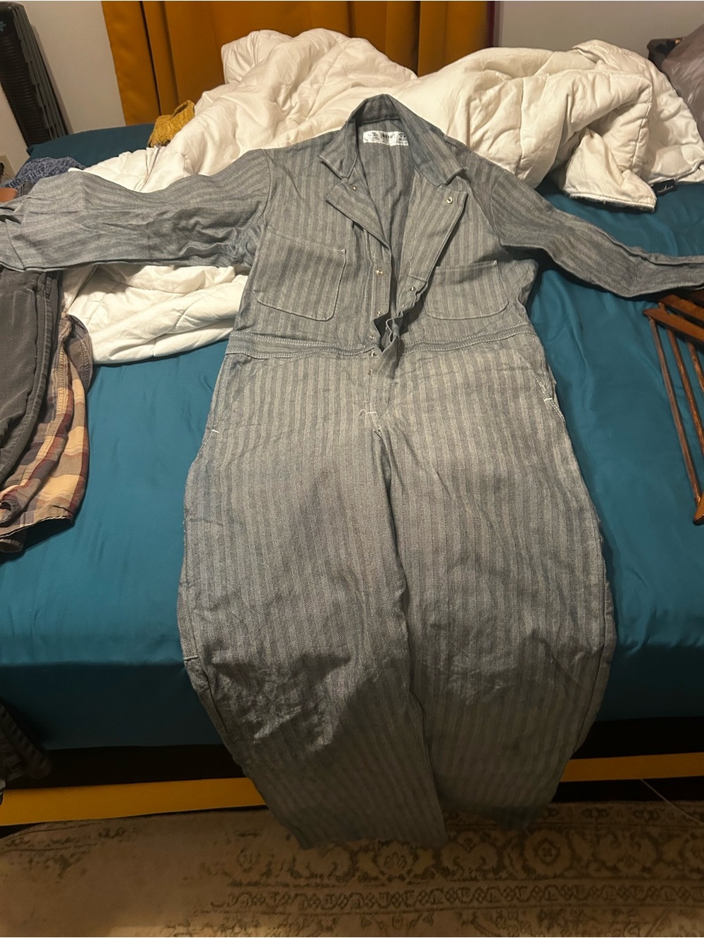 Red Cap Boiler Suit